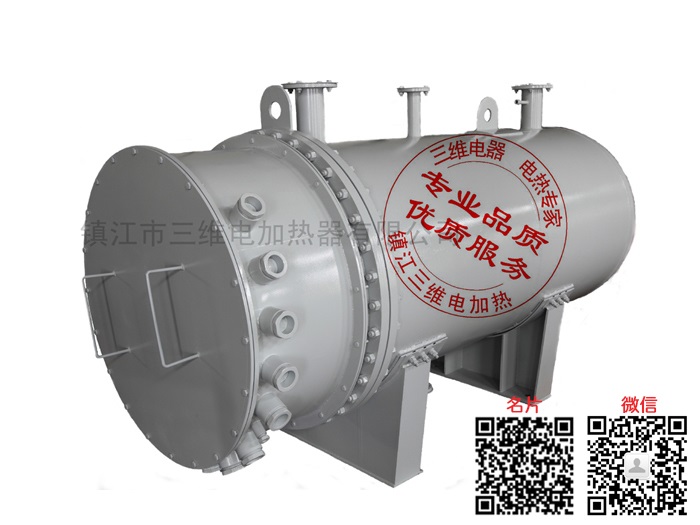 產品名稱：鈦合金海水加熱器
產品型號：SWDL-a-b/a為介質,b為功率大小
產品規(guī)格：0KW～10000KW/非標定制